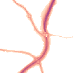 Night-time road noise heatmap for DH4 4BD