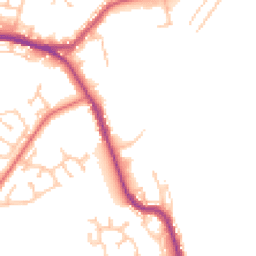 Daytime road noise heatmap for DH4 4FP