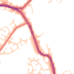 Daytime road noise heatmap for DH4 4FQ