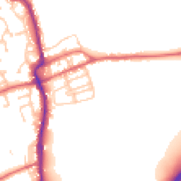 Daytime road noise heatmap for DH4 4HJ