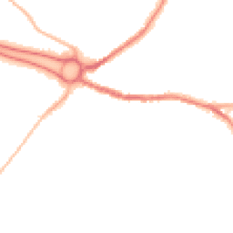Night-time road noise heatmap for DH4 4LF