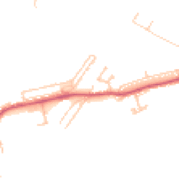 Daytime road noise heatmap for DH4 4LH