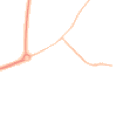 Night-time road noise heatmap for DH4 4PY