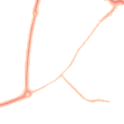 Night-time road noise heatmap for DH4 4QG