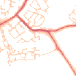 Daytime road noise heatmap for DH4 4QJ