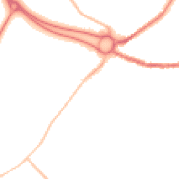 Night-time road noise heatmap for DH4 4RE