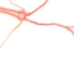 Night-time road noise heatmap for DH4 4RX