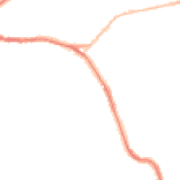 Night-time road noise heatmap for DH4 4TH