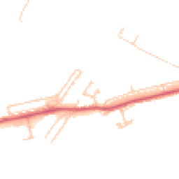 Daytime road noise heatmap for DH4 4UT