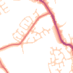 Daytime road noise heatmap for DH4 4XJ