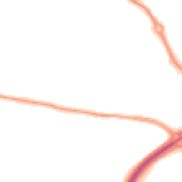 Night-time road noise heatmap for DH4 5DS
