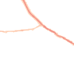 Night-time road noise heatmap for DH4 6BA