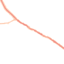 Night-time road noise heatmap for DH4 6DL