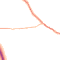 Night-time road noise heatmap for DH4 6FD