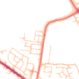 Daytime road noise heatmap for DH4 6FX
