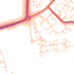Daytime road noise heatmap for DH4 6GB