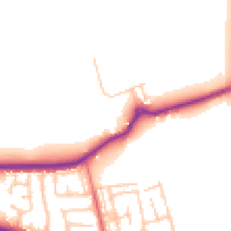 Daytime road noise heatmap for DH4 6HB