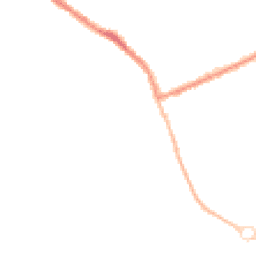 Night-time road noise heatmap for DH4 6NL