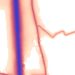 Daytime road noise heatmap for DH4 6QQ