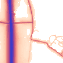 Daytime road noise heatmap for DH4 6QR