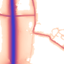 Daytime road noise heatmap for DH4 6QS