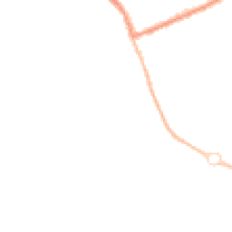 Night-time road noise heatmap for DH4 6TE