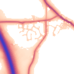 Daytime road noise heatmap for DH4 6TJ