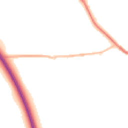 Night-time road noise heatmap for DH4 6TP