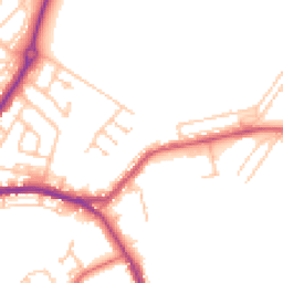Daytime road noise heatmap for DH4 7AR