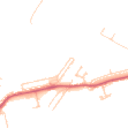 Daytime road noise heatmap for DH4 7BB