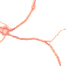 Night-time road noise heatmap for DH4 7DA
