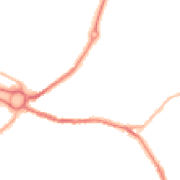 Night-time road noise heatmap for DH4 7DG