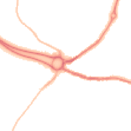 Night-time road noise heatmap for DH4 7DY