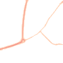 Night-time road noise heatmap for DH4 7TY