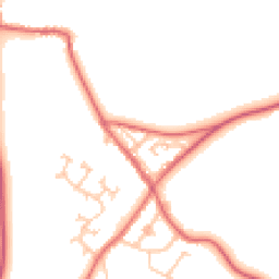 Daytime road noise heatmap for DH6 1BA