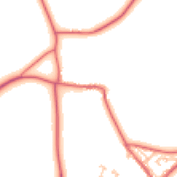 Daytime road noise heatmap for DH6 1BH