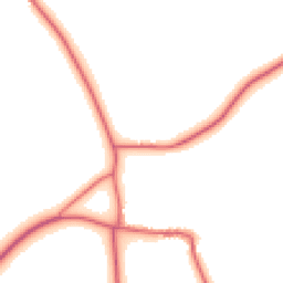 Daytime road noise heatmap for DH6 1BL