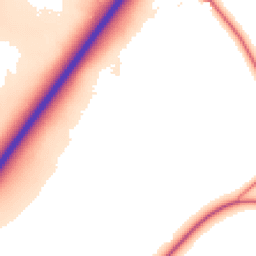 Daytime road noise heatmap for DH6 1BN