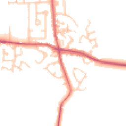 Daytime road noise heatmap for DH6 1ER