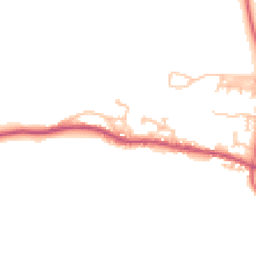 Daytime road noise heatmap for DH6 1HJ