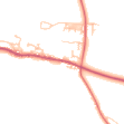 Daytime road noise heatmap for DH6 1PD