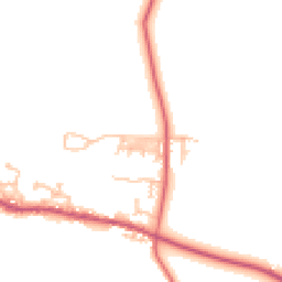 Daytime road noise heatmap for DH6 1PN