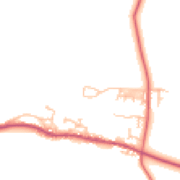 Daytime road noise heatmap for DH6 1PP