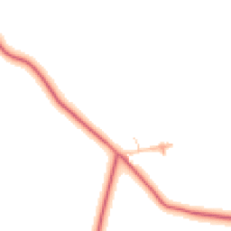 Daytime road noise heatmap for DH6 1PX