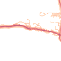 Daytime road noise heatmap for DH6 1QR