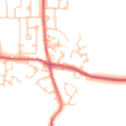 Daytime road noise heatmap for DH6 1QT