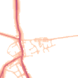 Daytime road noise heatmap for DH6 2AD