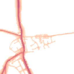 Daytime road noise heatmap for DH6 2AE