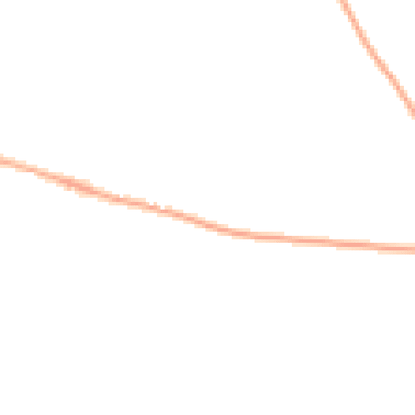 Night-time road noise heatmap for DH6 2AZ
