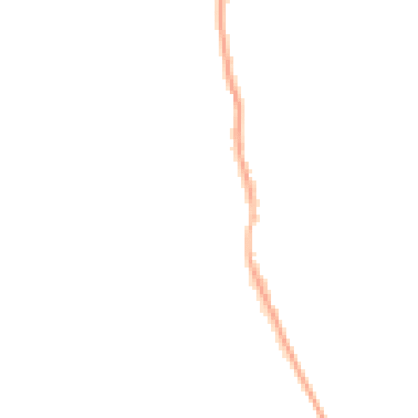 Night-time road noise heatmap for DH6 2BW